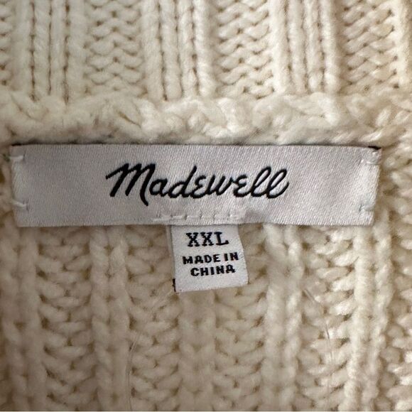 Madewell Wide Rib Turtleneck Sweater NWT Size XXL N0064 - Picture 9 of 12